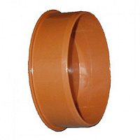 Заглушка канализационная НПВХ  Ду 160 (НАРУЖНАЯ) картинка