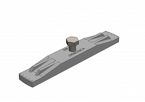Крепёж для лотка водоотводного пластикового DN150 картинка